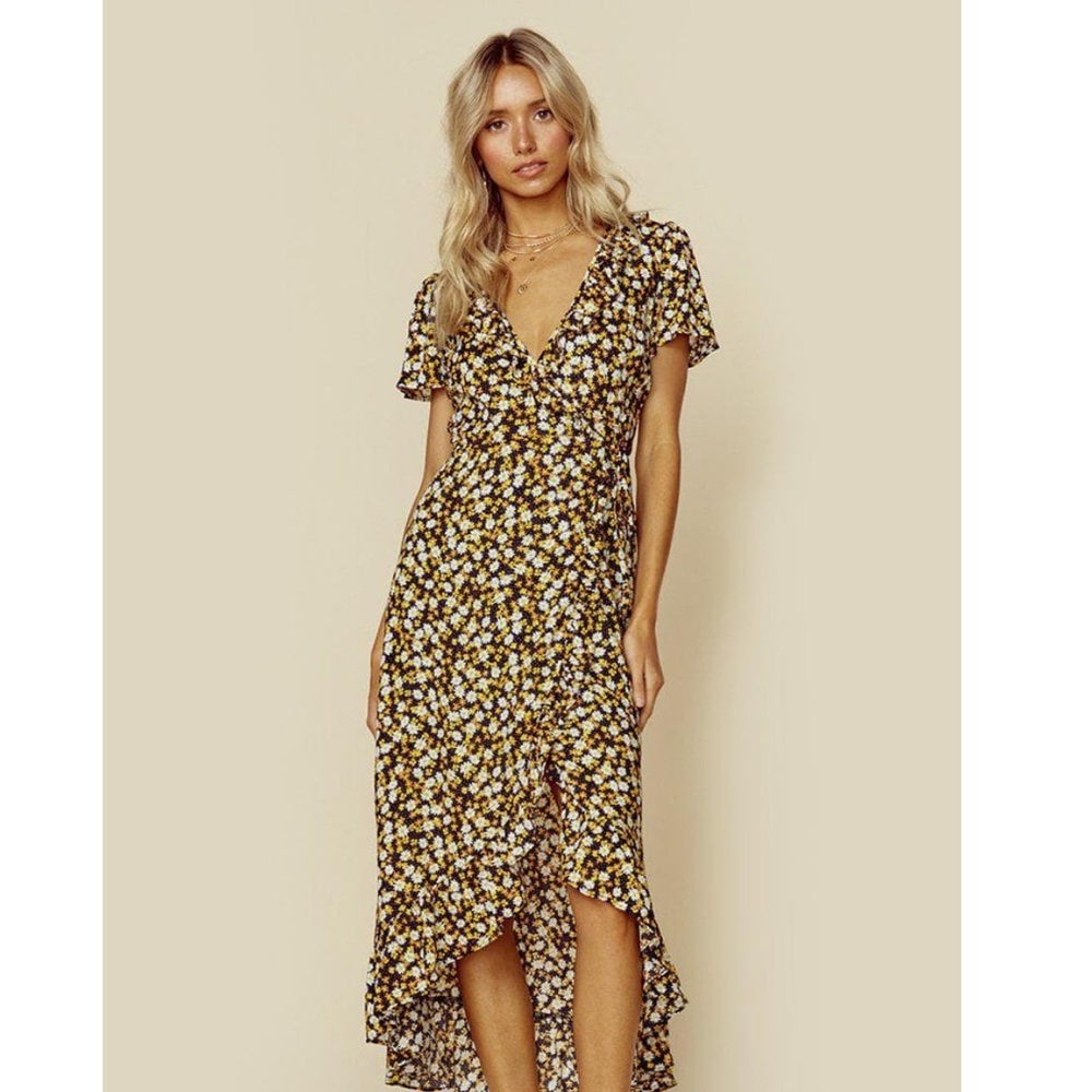 Lost + Wander Lolita Floral Maxi Dress